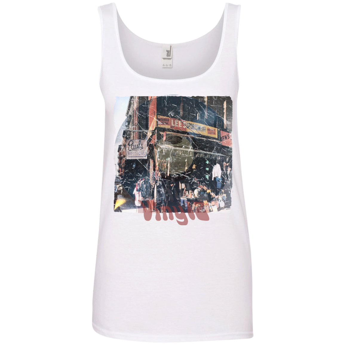 Beastie Boys Paul'S Boutique - Ep Cover - Vinyl 02 Tee&Tank Lady Pimamour