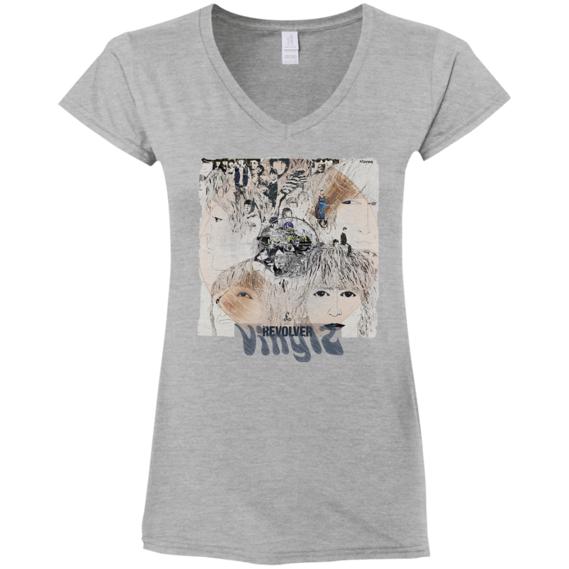 Beatles Revolver - Ep Cover - Vinyl 03 Tee&Tank Lady Pimamour