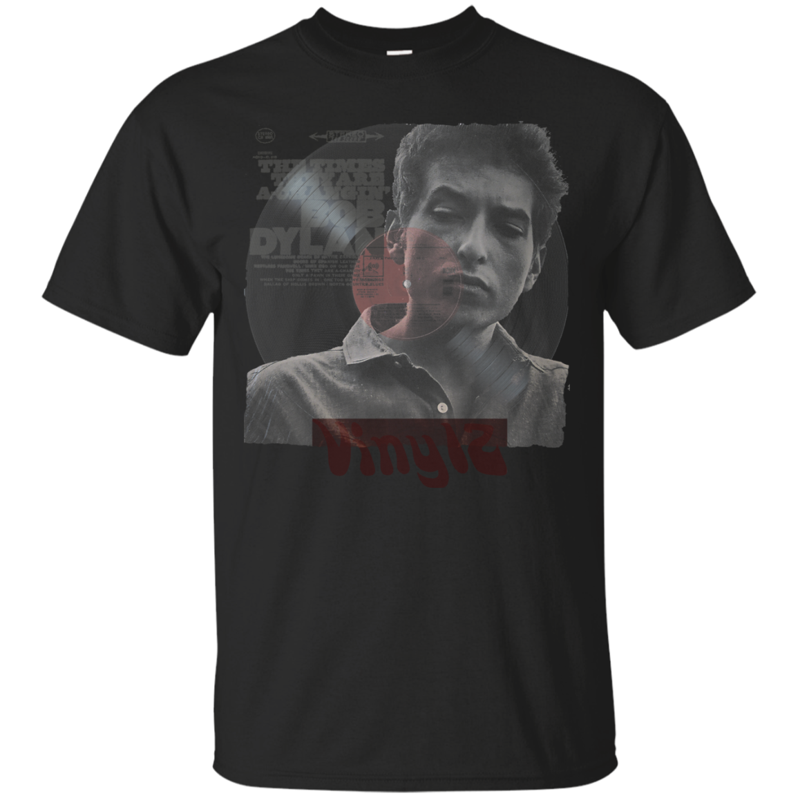 Bob Dylan - The Time They Are A-Changin' - Ep Cover - Vinyl 11Tee&Tank Men/Unisex Pimamour