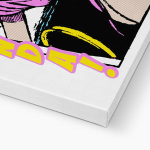 Popaganda Pop Art Vintage Comics 08 Canvas Pimamour Exclusive Sarcastic & Ironic Lichtenstein-Like Design Pimamour