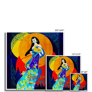 06 - Chinese Paper Cutouts & Tales Fine Art Print Pimamour Exclusive Inspired by Asian Traditional Art Pimamour