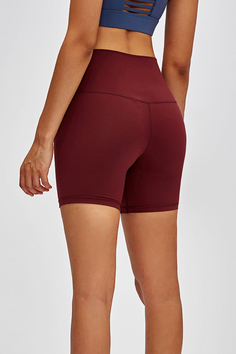 High Waist Training Shorts Pimamour