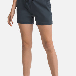 Waist Tie Active Shorts Pimamour