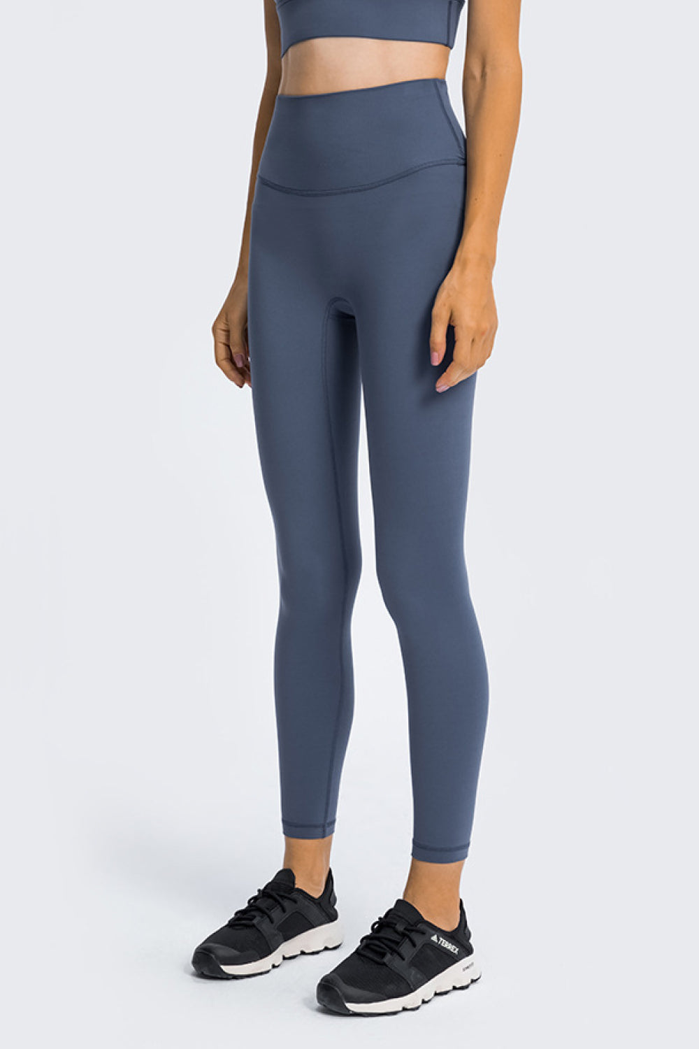 High Rise Ankle Length Yoga Leggings Pimamour