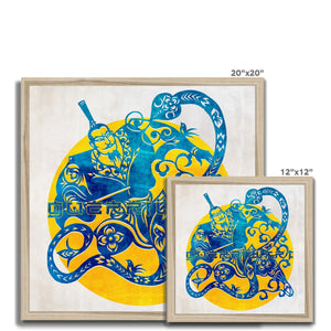 10 - Chinese Paper Cutouts & Tales Framed Print Pimamour Exclusive Inspired by Asian Traditional Art Pimamour