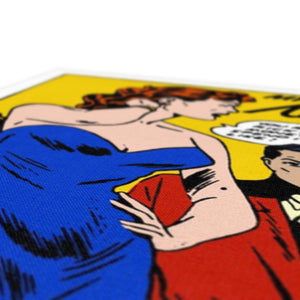 Popaganda Pop Art Vintage Comics 18 Canvas Pimamour Exclusive Sarcastic & Ironic Lichtenstein-Like Design Pimamour