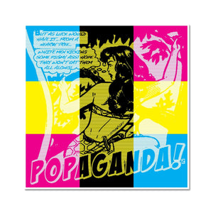 Popaganda Pop Art Vintage Comics 02 CMYK C Type Pimamour Exclusive Sarcastic & Ironic Lichtenstein-Like Design Pimamour