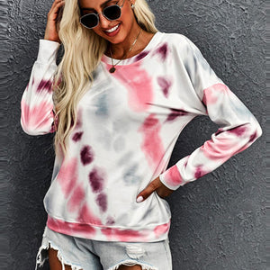 Drop Shoulder Tie Dye  Tee Pimamour