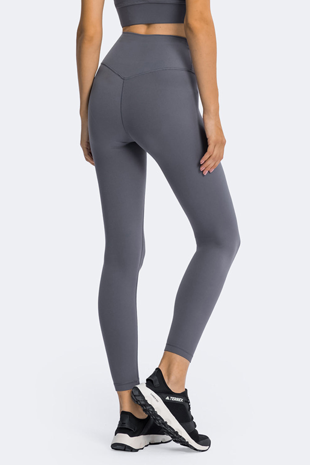 High Rise Ankle Length Yoga Leggings Pimamour