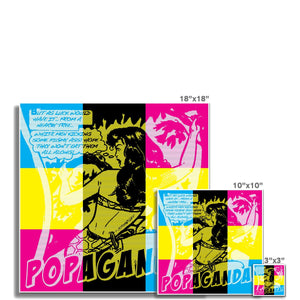 Popaganda Pop Art Vintage Comics 02 CMYK C Type Pimamour Exclusive Sarcastic & Ironic Lichtenstein-Like Design Pimamour