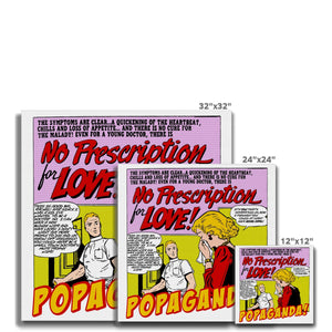 Popaganda Pop Art Vintage Comics 14 Canvas Pimamour Exclusive Sarcastic & Ironic Lichtenstein-Like Design Pimamour