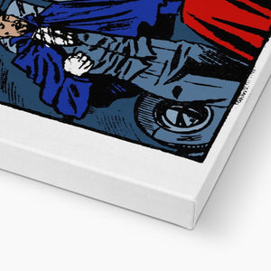 Popaganda Pop Art Vintage Comics 21 Canvas Pimamour Exclusive Sarcastic & Ironic Lichtenstein-Like Design Pimamour