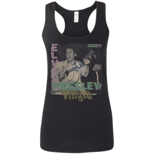 Elvis Presley - Debut Album - Ep Cover - Vinyl 08 Tee&Tank Lady Pimamour