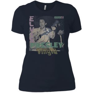 Elvis Presley - Debut Album - Ep Cover - Vinyl 08 Tee&Tank Lady Pimamour