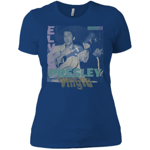 Elvis Presley - Debut Album - Ep Cover - Vinyl 08 Tee&Tank Lady Pimamour