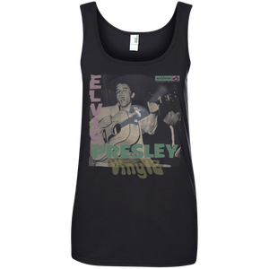 Elvis Presley - Debut Album - Ep Cover - Vinyl 08 Tee&Tank Lady Pimamour