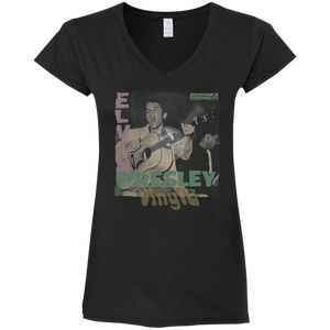 Elvis Presley - Debut Album - Ep Cover - Vinyl 08 Tee&Tank Lady Pimamour