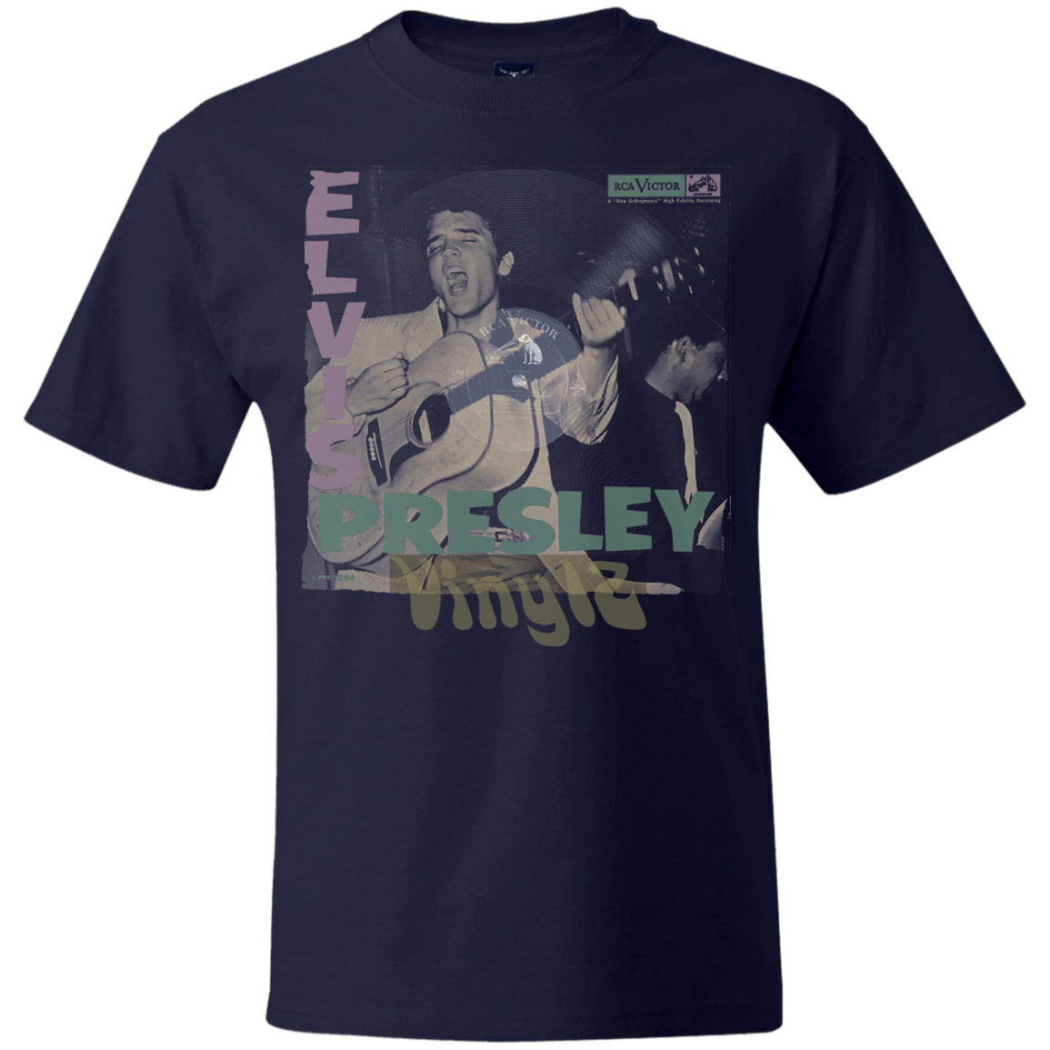 Elvis Presley - Debut Album - Ep Cover - Vinyl 08 Tee&Tank Men/Unisex Pimamour