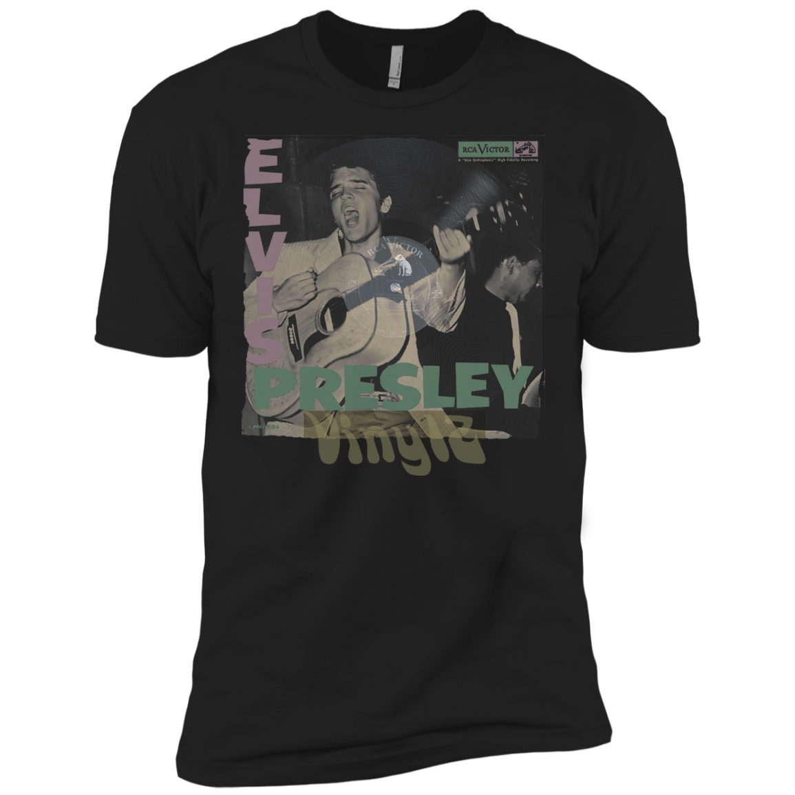 Elvis Presley - Debut Album - Ep Cover - Vinyl 08 Tee&Tank Men/Unisex Pimamour