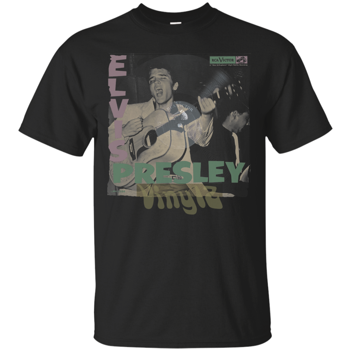 Elvis Presley - Debut Album - Ep Cover - Vinyl 08 Tee&Tank Men/Unisex Pimamour