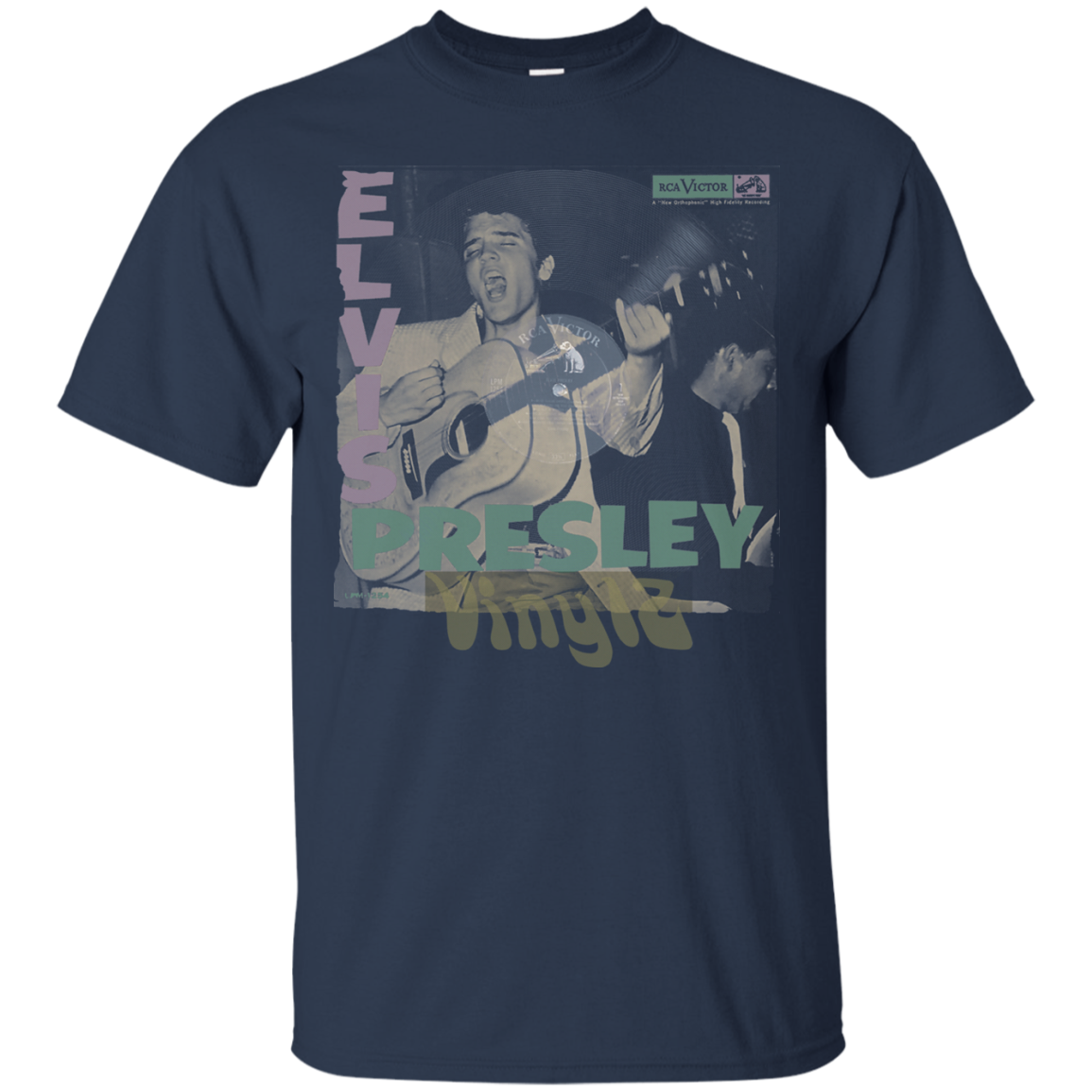 Elvis Presley - Debut Album - Ep Cover - Vinyl 08 Tee&Tank Men/Unisex Pimamour