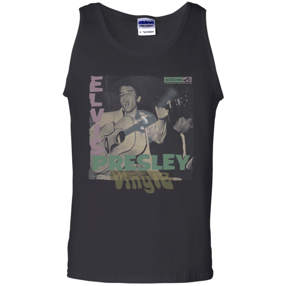 Elvis Presley - Debut Album - Ep Cover - Vinyl 08 Tee&Tank Men/Unisex Pimamour