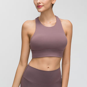 Halter Keyhole Sports Bra Pimamour