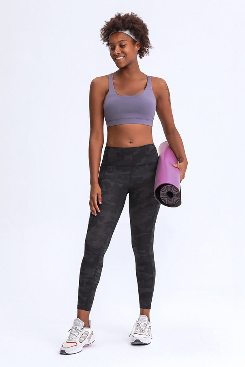 Thigh Pocket Active Leggings Pimamour