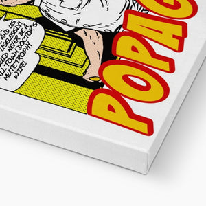 Popaganda Pop Art Vintage Comics 14 Canvas Pimamour Exclusive Sarcastic & Ironic Lichtenstein-Like Design Pimamour