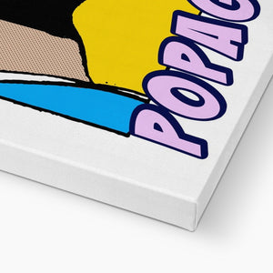 Popaganda Pop Art Vintage Comics 04 Canvas Pimamour Exclusive Sarcastic & Ironic Lichtenstein-Like Design Pimamour