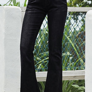 High Rise Flare Skinny Jeans Pimamour