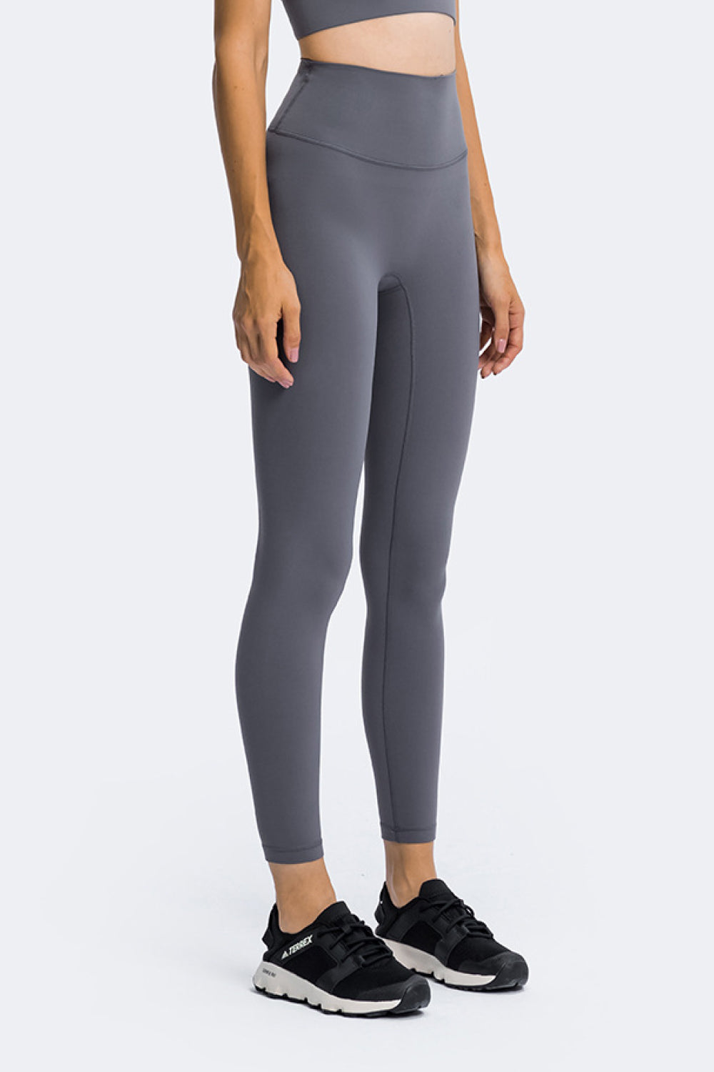 High Rise Ankle Length Yoga Leggings Pimamour