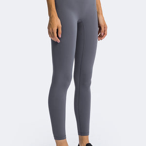 High Rise Ankle Length Yoga Leggings Pimamour