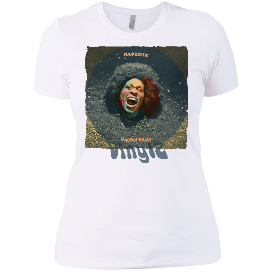 Funkadelic Maggot Brain - Ep Cover - Vinyl 01 Tee&Tank Lady Pimamour