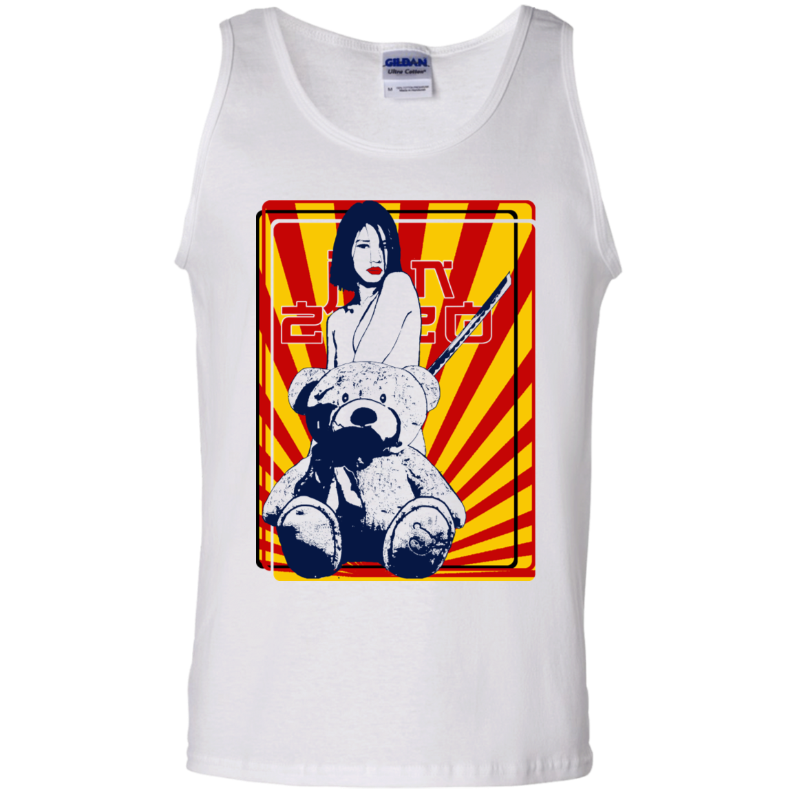 Girl Bear Urban Pop Art Asian Touch - Lost In Lust 05 Tee&Tank Men/Unisex Pimamour