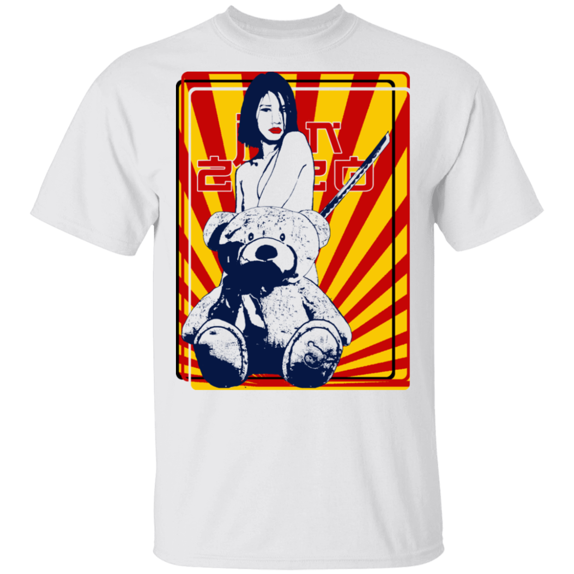 Girl Bear Urban Pop Art Asian Touch - Lost In Lust 05 Tee&Tank Men/Unisex Pimamour