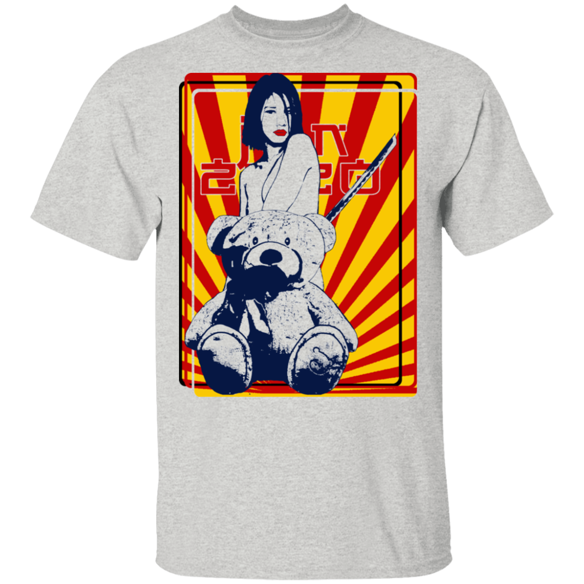 Girl Bear Urban Pop Art Asian Touch - Lost In Lust 05 Tee&Tank Men/Unisex Pimamour