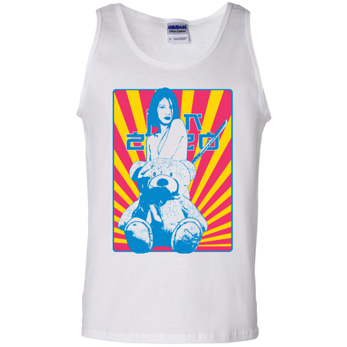 Girl Bear Urban Pop Art Asian Touch - Lost In Lust 07 Tee&Tank Men/Unisex Pimamour