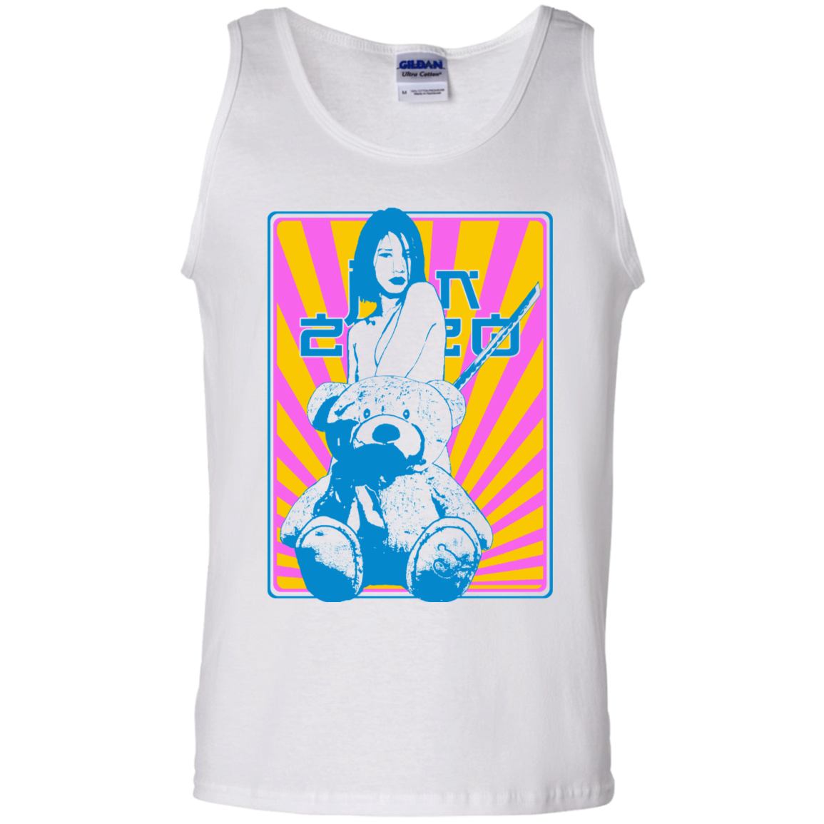 Girl Bear Urban Pop Art Asian Touch - Lost In Lust 10 Tee&Tank Men/Unisex Pimamour