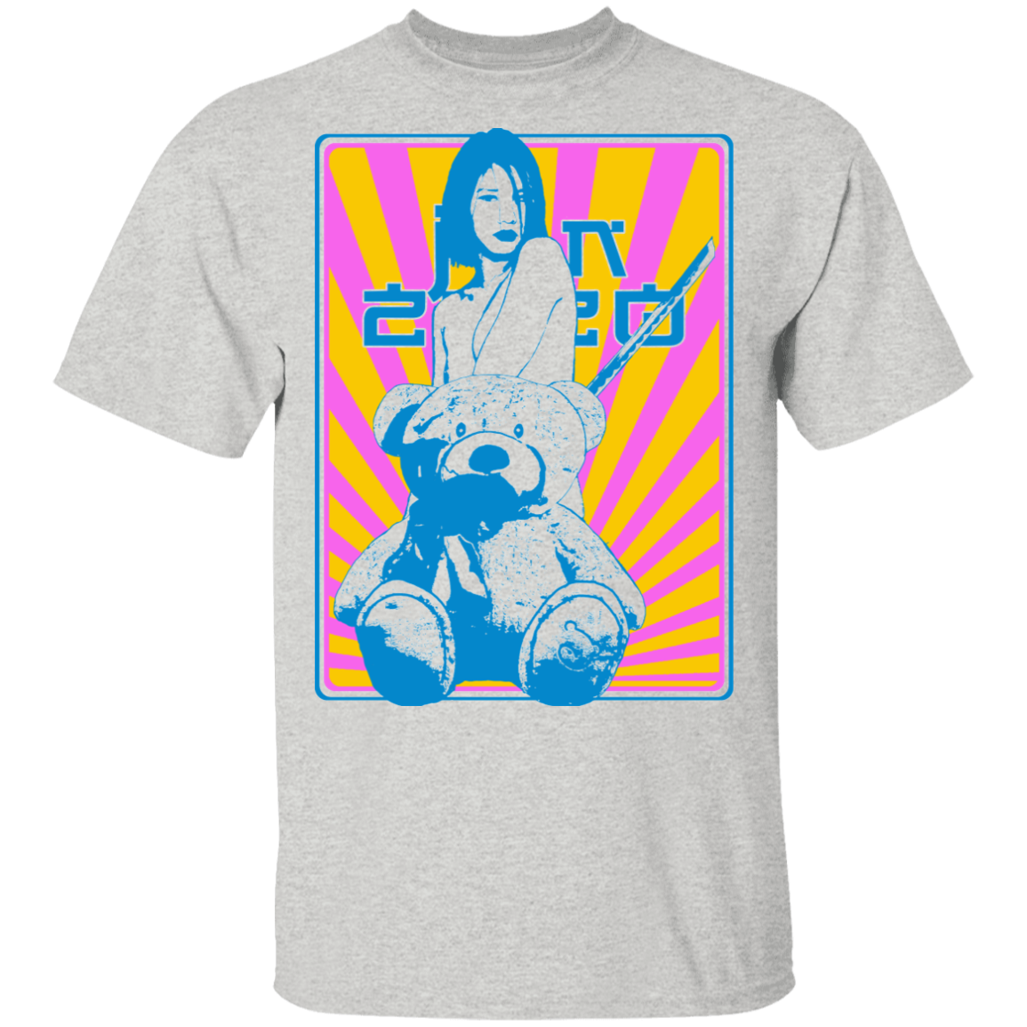 Girl Bear Urban Pop Art Asian Touch - Lost In Lust 10 Tee&Tank Men/Unisex Pimamour