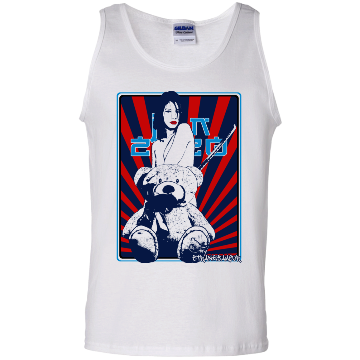 Girl Bear Urban Pop Art Asian Touch - Lost In Lust 11 Tee&Tank Men/Unisex Pimamour