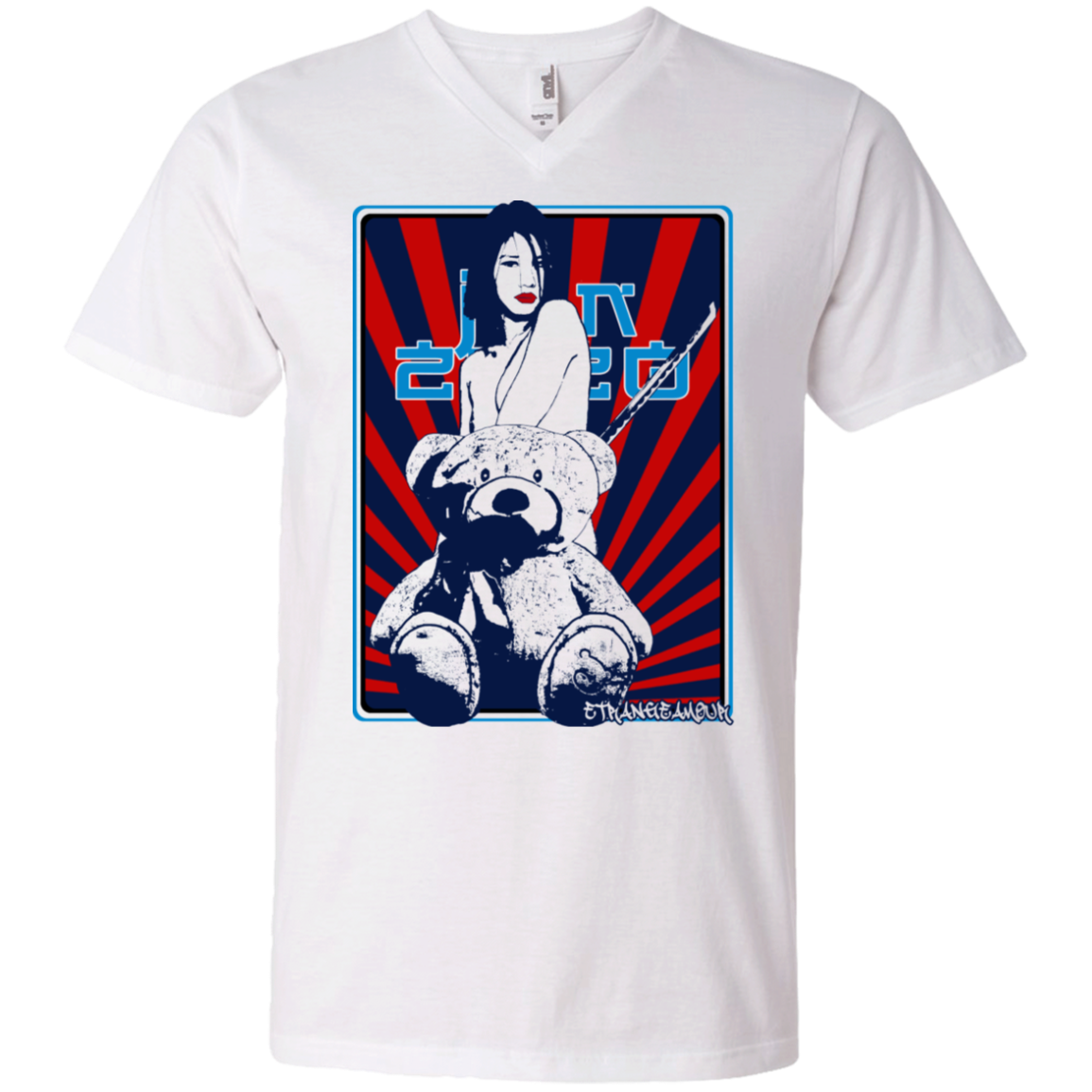 Girl Bear Urban Pop Art Asian Touch - Lost In Lust 11 Tee&Tank Men/Unisex Pimamour