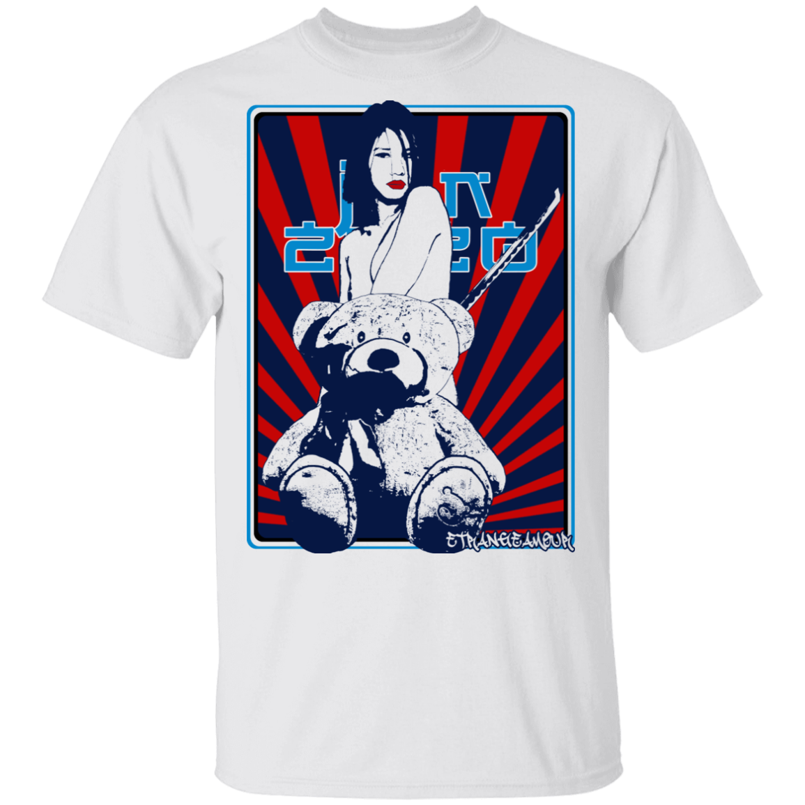 Girl Bear Urban Pop Art Asian Touch - Lost In Lust 11 Tee&Tank Men/Unisex Pimamour