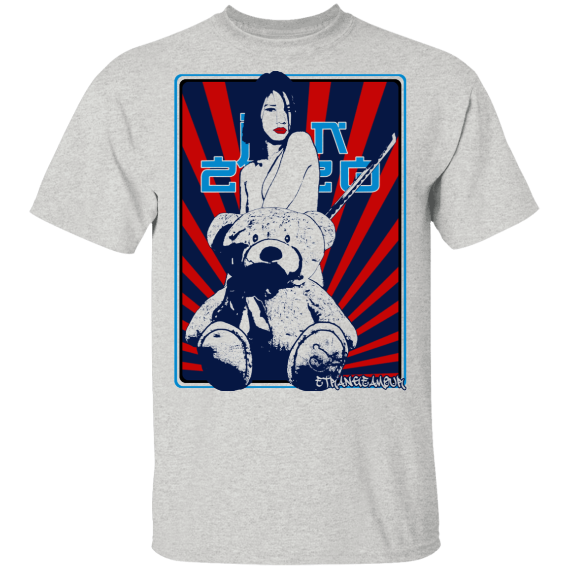 Girl Bear Urban Pop Art Asian Touch - Lost In Lust 11 Tee&Tank Men/Unisex Pimamour