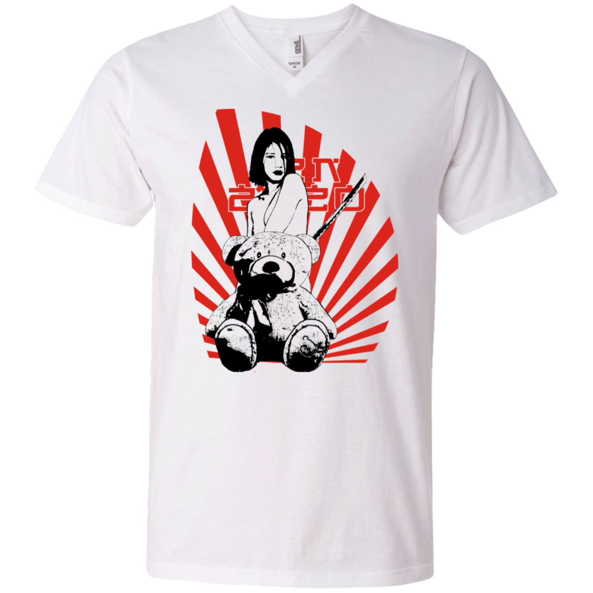 Girl Bear Urban Pop Art Asian Touch - Lost In Lust 12 Tee&Tank Men/Unisex Pimamour