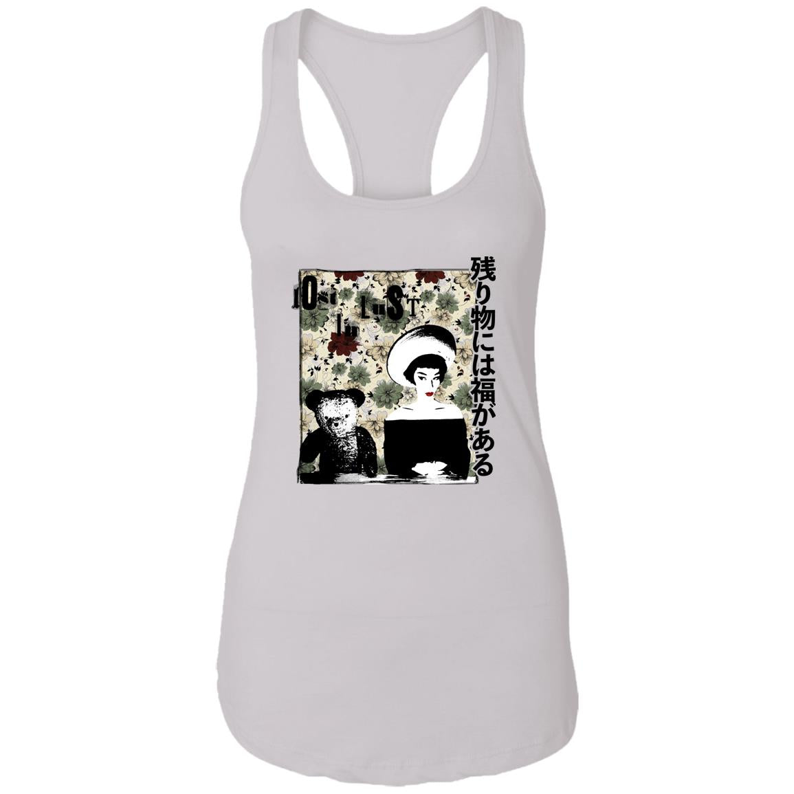 Girl Bear Urban Pop Art Asian Touch - Lost In Lust 13 The Girl & The Bear Tee&Tank Lady Pimamour