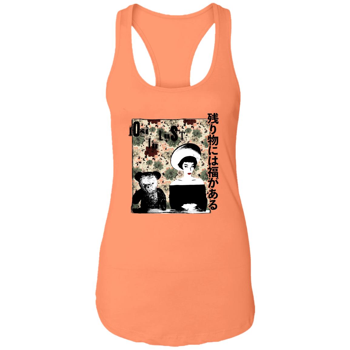 Girl Bear Urban Pop Art Asian Touch - Lost In Lust 13 The Girl & The Bear Tee&Tank Lady Pimamour