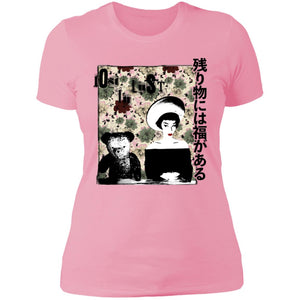 Girl Bear Urban Pop Art Asian Touch - Lost In Lust 13 The Girl & The Bear Tee&Tank Lady Pimamour