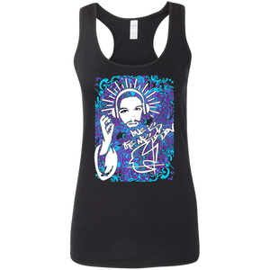 Intricated Urban Hippie Street Art – Love Is The Mission 01 Tee&Tank Lady Pimamour