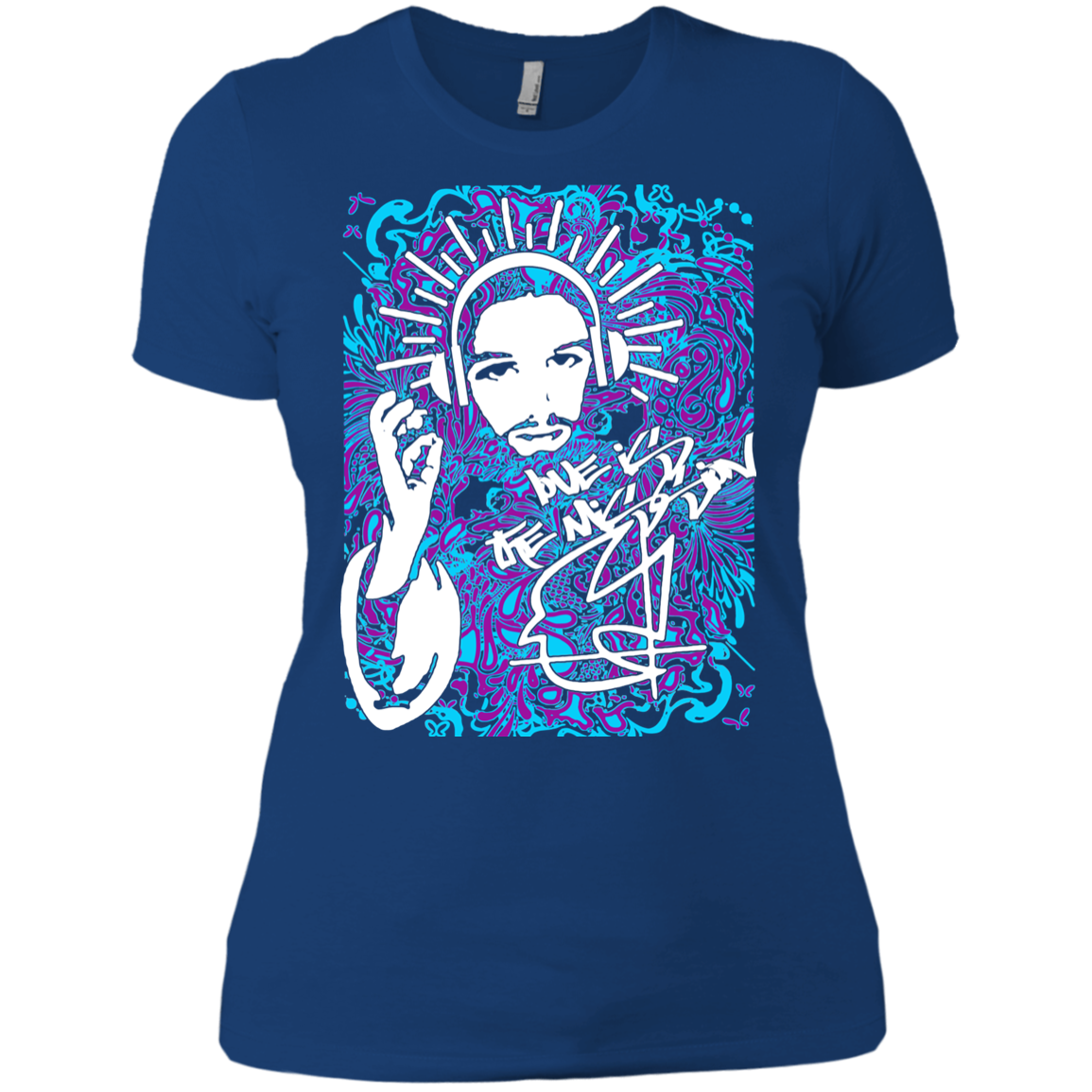 Intricated Urban Hippie Street Art – Love Is The Mission 01 Tee&Tank Lady Pimamour